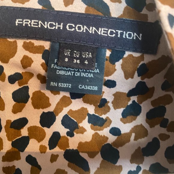 French Connection Animal Print Dress - Picture 2 of 3
